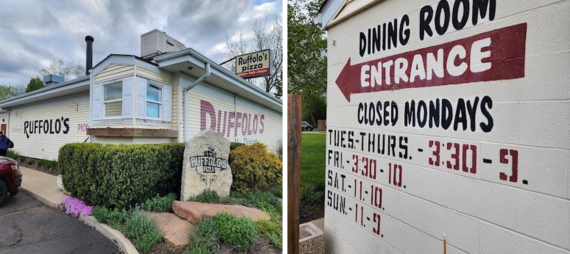 Ruffolo's Pizza Menu
